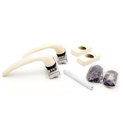 দরজা এবং উইন্ডো কাসিং অ্যালুমিনিয়াম হ্যান্ডলগুলি সাদা রঙের কাস্টমাইজযোগ্য