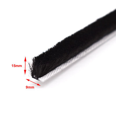 CLJ ফ্লেক্সিবল অটো ডোর স্ট্রিপ সঙ্গে ঘোড়ার চুল 9 * 15mm পিল উচ্চতা 3-25mm প্রস্থ 3mm