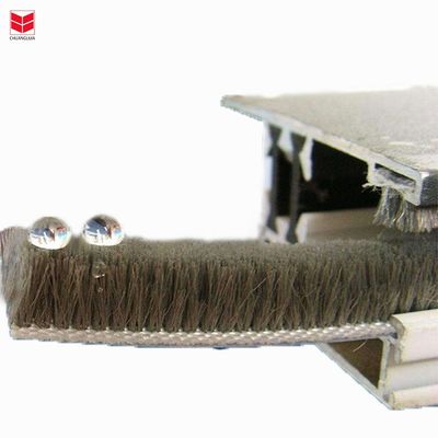 100% পিপি দরজা আবহাওয়া স্ট্রিপ পিল আবহাওয়া স্ট্রিপ উইন্ডো জন্য অ্যান্টি-ডাস্ট সিলিকন / নন-সিলিকন নির্মাণের জন্য প্রকার