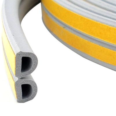 ৩-৫০ মিমি প্রস্থ CLJ EPDM ফোম ওয়েদারস্ট্রিপিং উইন্ডো এবং দরজা সিলের জন্য ৩-২৫ মিমি পিল উচ্চতা কালো / ধূসর / বাদামী / সাদা / অন্যান্য রঙ