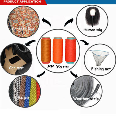 ট্রিস্ট সিএলজে পলিপ্রোপিলিন বিসিএফ গার্ন অ্যালক্যালি প্রুফ অ্যান্টি ইউভি কার্পেট ম্যাগ বাল্কের জন্য