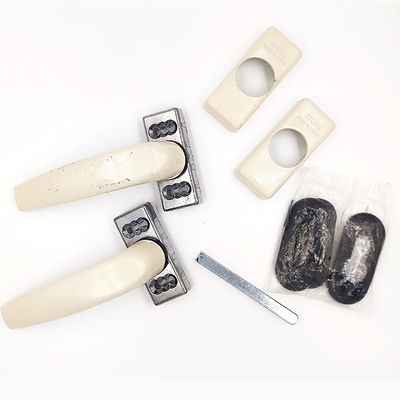 দরজা এবং উইন্ডো কাসিং অ্যালুমিনিয়াম হ্যান্ডলগুলি সাদা রঙের কাস্টমাইজযোগ্য