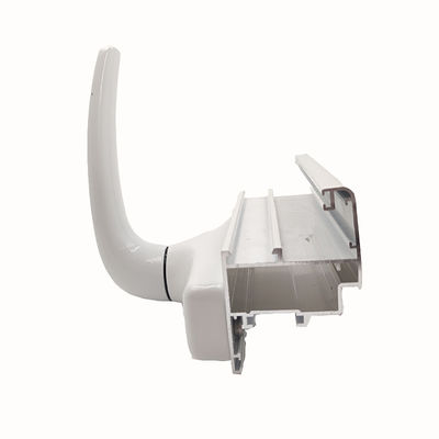 দরজা এবং উইন্ডো কাসিং অ্যালুমিনিয়াম হ্যান্ডলগুলি সাদা রঙের কাস্টমাইজযোগ্য