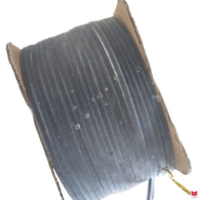 LED স্ট্রিপের জন্য স্ব-আঠালো আবহাওয়া স্ট্রিপিং 5 মিটার কালো সাউন্ডপ্রুফ