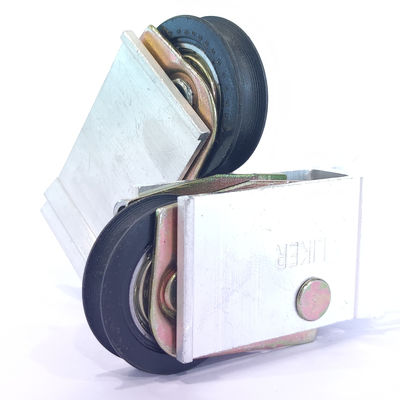 অ্যাপার্টমেন্ট অ্যালুমিনিয়াম প্রোফাইল দরজা উইন্ডো রোলার পিভিসি প্লাস্টিকের ভারবহন চাকা আধুনিক নকশা