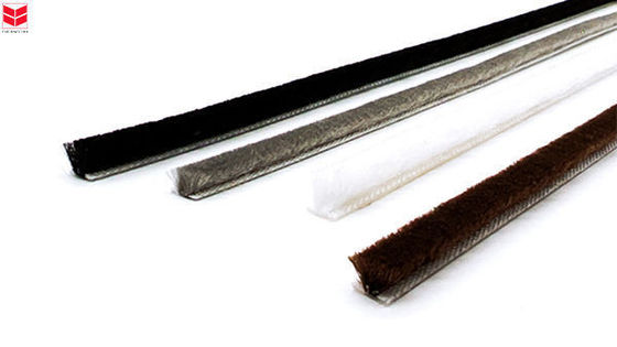 স্লাইডিং ডোর উইন্ডো সিল ব্রাশ স্ট্রিপ উল পিল আঠালো আবহাওয়া স্ট্রিপ