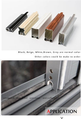 অ্যামিনিয়াম দরজা এবং জানালা সিলিকন বেস কোন শেলিং অ্যালুমিনিয়াম স্লাইডিং দরজা উইন্ডো আবহাওয়া স্ট্রিপ ব্রাশ সীল 50000 মিটার জন্য