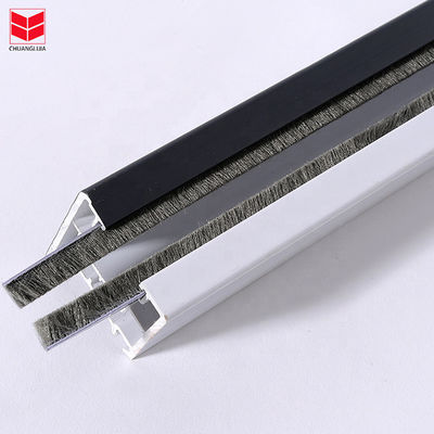 ধূসর কালো লম্বা নরম মোহের চুল ব্রাশ সীল আধুনিক পর্দা এবং দরজা আনুষাঙ্গিক