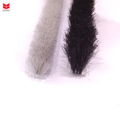 CLJ উল পিল সিলিং নন-সিলিকন আবহাওয়া স্ট্রিপ Puffy পশম জন্য Auminium দরজা এবং উইন্ডোজ