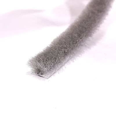 আধুনিক ডিজাইন স্টাইল সিএলজে ফিনিড বায়ু-প্রতিরোধী ধুলো-প্রতিরোধী মোহের ব্রাশ প্লাস্টিকের আবহাওয়া স্ট্রিপিং এবং 3-25 মিমি পিল উচ্চতা সহ