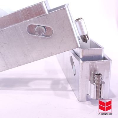 অ্যালুমিনিয়াম দরজা আনুষাঙ্গিক কালো ফ্রেম এবং দস্তা খাদ সঙ্গে স্লাইডিং দরজা এবং উইন্ডো রোলার