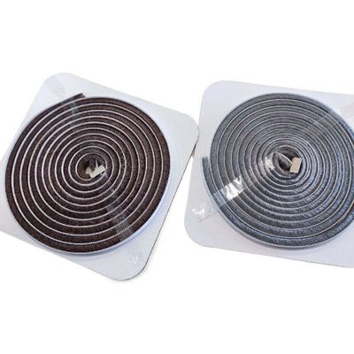 ব্রাশ সিল উল পিল স্লাইডিং দরজার জন্য আবহাওয়া স্ট্রিপিং ধুলোরোধী পোকামাকড় প্রতিরোধী সাউন্ডপ্রুফ পিল উচ্চতা 3-25mm প্রস্থ 3-50mm
