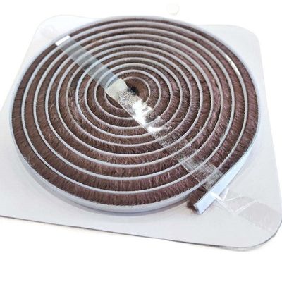 স্লাইডিং উইন্ডো আবহাওয়া স্ট্রিপিং ব্রাশ সীল গরম গলিত আঠালো টেপ এবং শব্দরোধী ফাংশন সঙ্গে