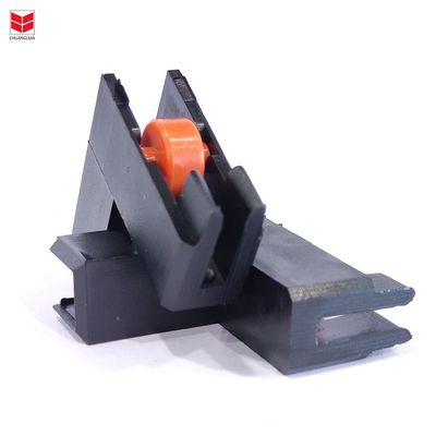 কালো/ধূসর/কাঁচা/সাদা/অন্যান্য রঙের স্লাইডিং দরজা এবং জানালার জন্য কাস্টম নাইলন রোলার