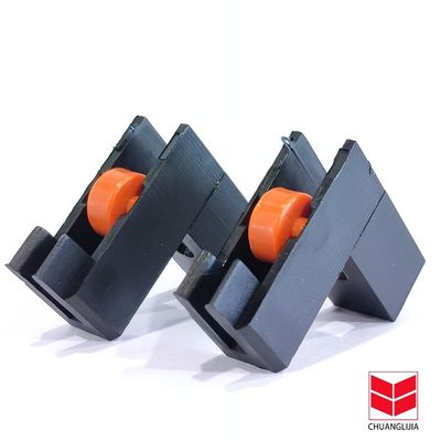 অ্যালুমিনিয়াম স্লাইড উইন্ডো অ্যাপোসাইট কাস্টম পলি হুইল একক চাকা জন্য