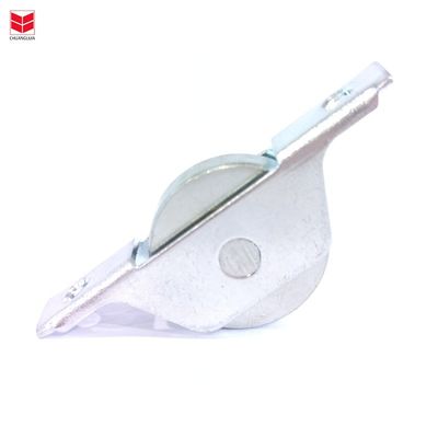 অ্যালুমিনিয়াম ডাবল স্লাইডিং উইন্ডো দরজা প্লাস্টিকের হাউজিং পলি হুইল সঙ্গে নীচের রোলার