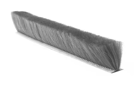 কাস্টমাইজযোগ্য আঠালো দরজা আবহাওয়া উইন্ডো পিল উচ্চতা 3-25mm / প্রস্থ 3-50mm জন্য stripping ব্রাশ