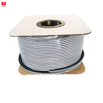 অ্যালুমিনিয়াম উইন্ডোজ এবং দরজা জন্য সিলিকন পিল আবহাওয়া স্ট্রিপ 3-25mm পিল উচ্চতা / 3-50mm প্রস্থ কালো / ধূসর / বাদামী / সাদা / OTHE