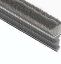 ISO9001 2008 সার্টিফাইড ব্রাউন ব্রাশ সিল ডোর উইন্ডো সিল স্ট্রিপস কর্মক্ষমতা জন্য কালো / গ্রে / বাদামী / সাদা / অন্যান্য রং