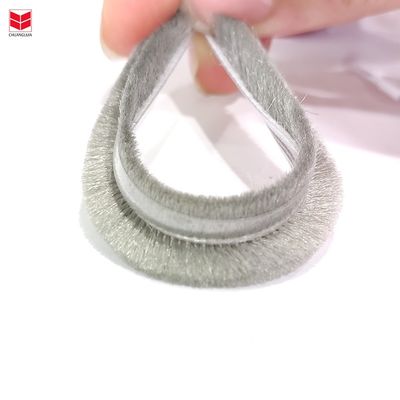 কালো/ধূসর/কালো হোটেল ফিনিং সিল ধুলো প্রতিরোধী এবং বায়ু বিরোধী জন্য উল পিল কাস্টমাইজযোগ্য