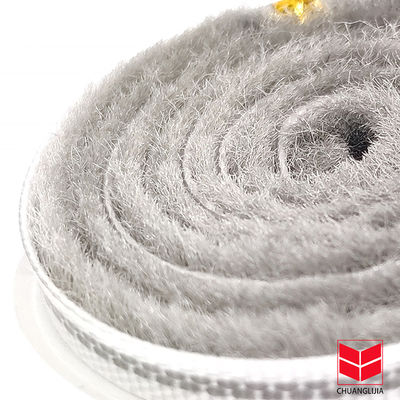 আধুনিক ডিজাইন শিল্প আবহাওয়া স্লিপিং ব্রাশ জন্য স্লাইডিং উইন্ডোজ কালো / ধূসর / বাদামী / সাদা রঙ