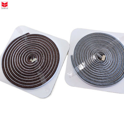 স্লাইডিং উইন্ডোজের জন্য কাস্টমাইজযোগ্য আবহাওয়া স্ট্রিপিং কালো/গ্রে/বাদামী/সাদা/অন্যান্য পিল উচ্চতা 3-25 মিমি / প্রস্থ 3-50 মিমি