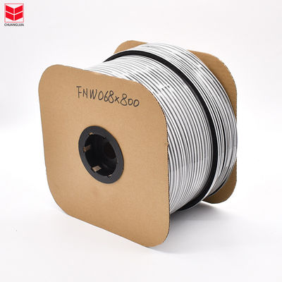 উল পিল আবহাওয়া স্ট্রিপ জন্য অ্যালুমিনিয়াম দরজা এবং উইন্ডো পিল উচ্চতা 3-25mm / প্রস্থ 3-50mm 100% পিপি