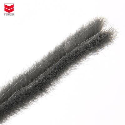 100% পিপি উইন্ডো সিল স্ট্রিপস ফ্যাব্রিক ফিন ডোর পিল উল আবহাওয়া সিল স্ট্রিপ আধুনিক নকশা এবং ISO9001 2008 শংসাপত্র সহ