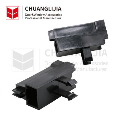 অ্যালুমিনিয়াম স্ক্রিন উইন্ডো ফ্রেম আনুষাঙ্গিক জন্য আধুনিক নকশা প্লাস্টিকের কোণ জয়েন্ট